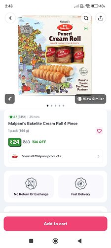 Malpani's Bakelite Cream Roll