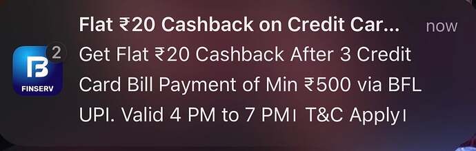 Bajaj Finserv UPI Cashback Offer