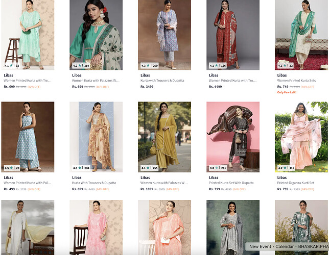 Libas Kurta Sets Offer on Myntra