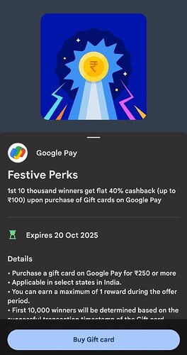 Google Pay Gift Card Offer Image 2