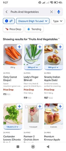 Fruits & Veggies Sale