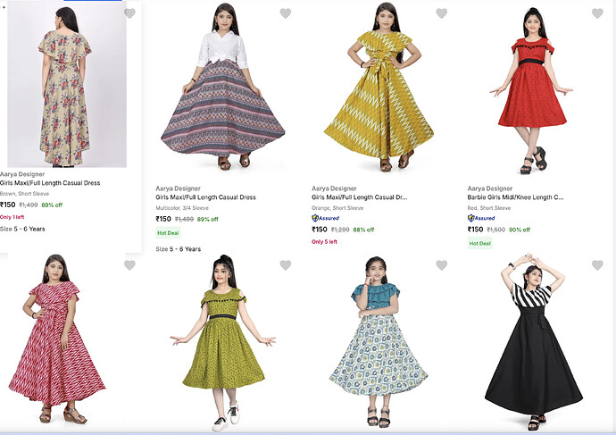 Aarya Designer Kids' Dresses