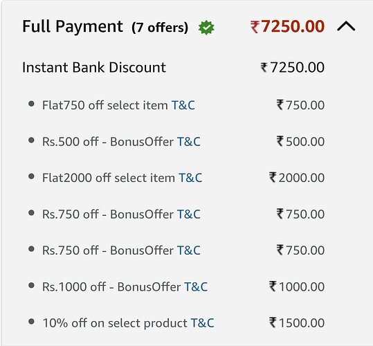 Bank Offer 1
