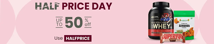 Kindlife Half Price Day Sale