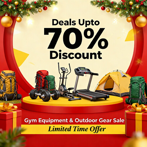 Gym Equipment & Outdoor Gear Sale