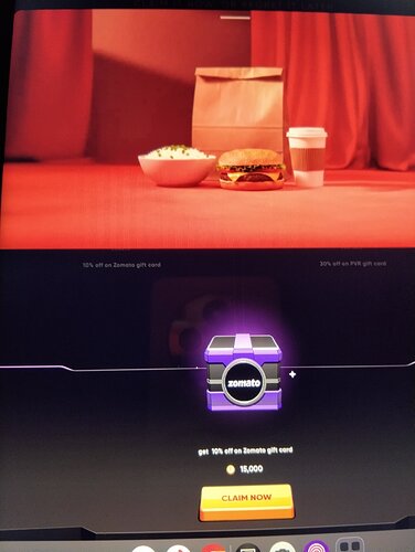 Cred Zomato Gift Voucher Offer