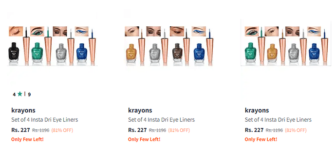 Krayons Eyeliner Offer