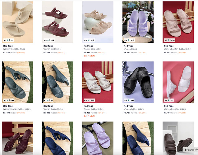 Red Tape Footwear Collection