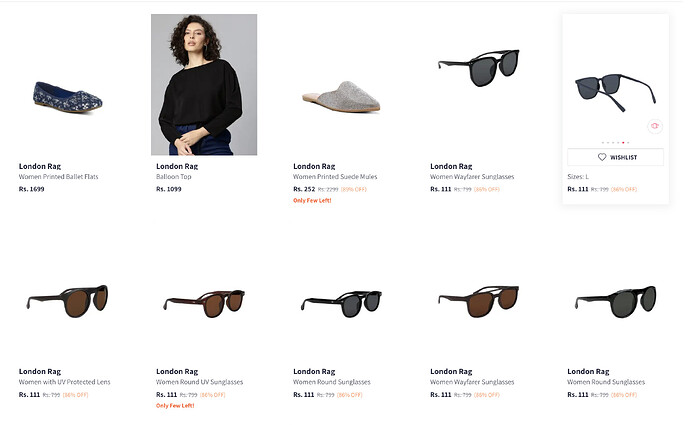 London Rag Sunglasses Offer