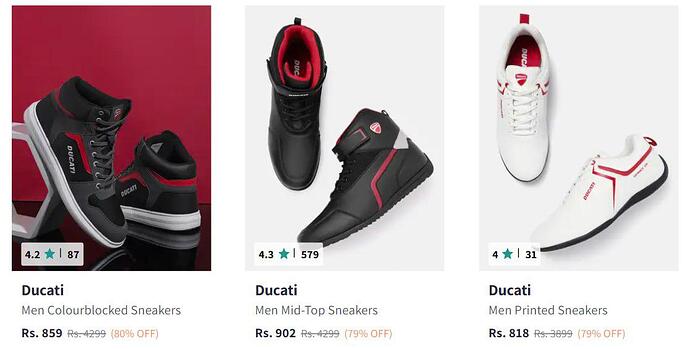 DUKATI Sneakers Offer