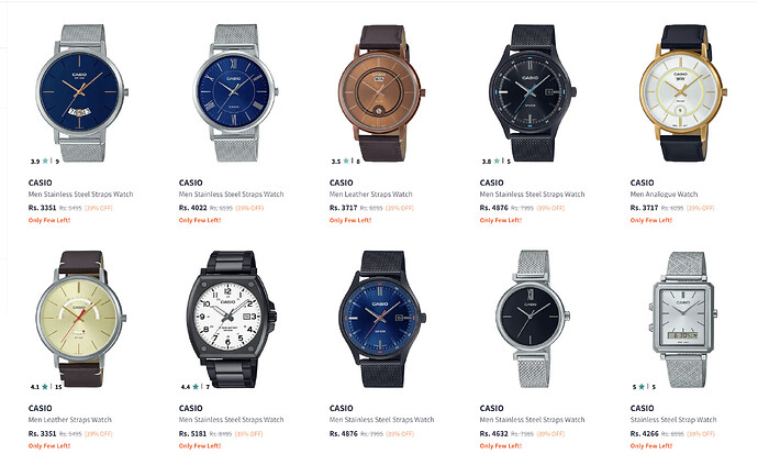 Casio Watches Sale
