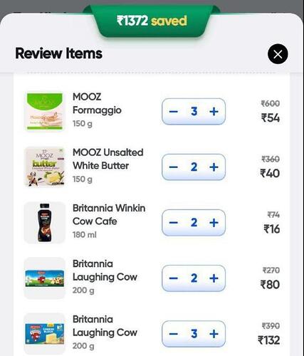 Britannia Mooz Swiggy Instamart Deal