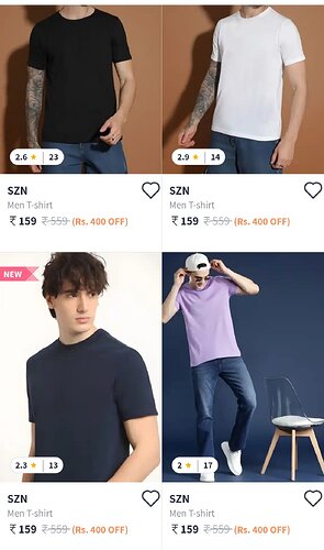 SZN Men's T-Shirt Deal