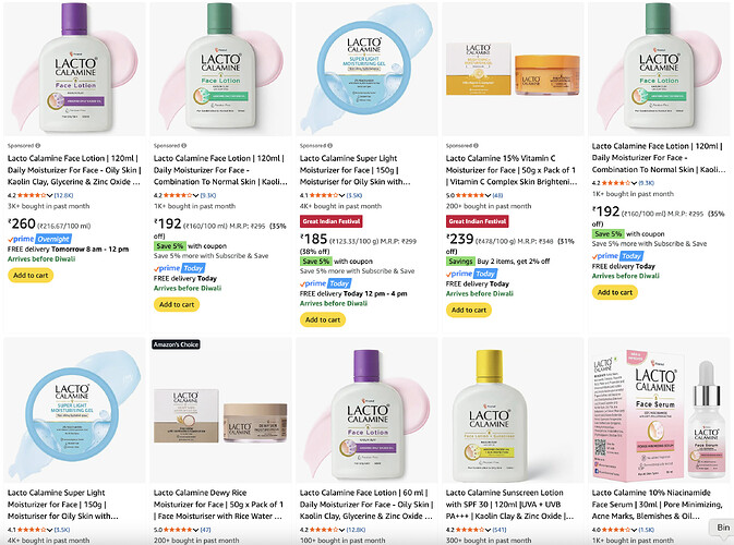 Lacto Calamine Beauty Deal