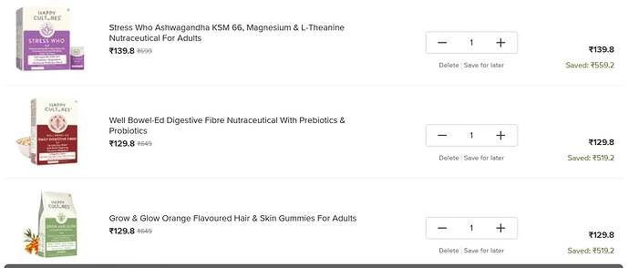 Happy Cultures Grow & Glow Gummies