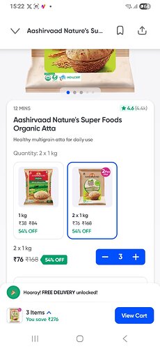 Aashirvaad Organic Atta