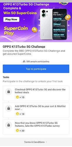 OPPO Challenge on Flipkart