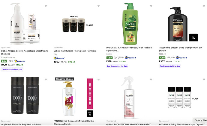Flipkart Hair Care Deal