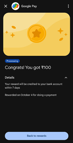 Google Pay Gift Card Cashback Proof