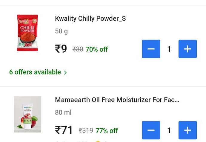 Mamaearth Products on Flipkart
