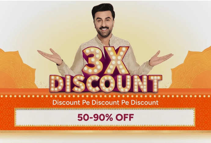 Myntra Big Fashion Festival Banner