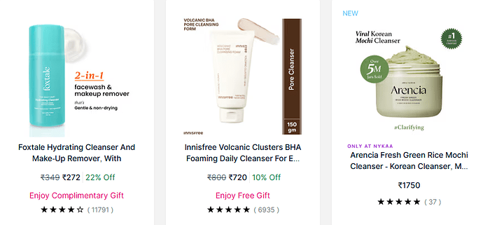 Nykaa Face Wash Discount