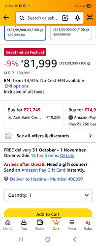 Ampere Magnus Neo Electric Scooter Ocean Blue