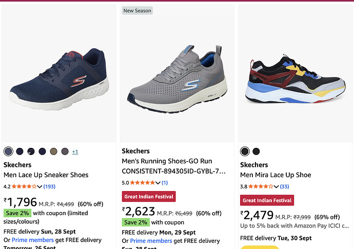 Skechers Men's Shoes Offer