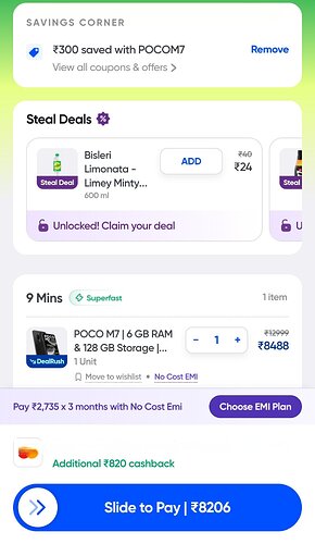 POCO M7 Satin Black Smartphone