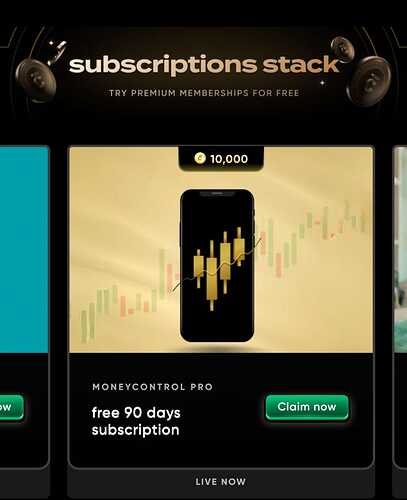 Moneycontrol Pro Subscription Offer