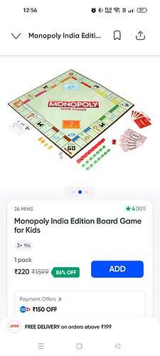 Monopoly India Edition Board Game