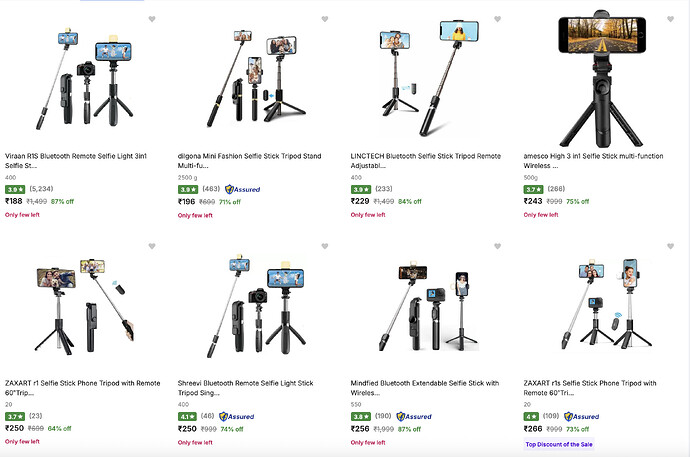 Flipkart Tripods Deal