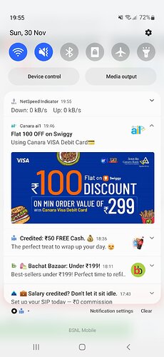 Swiggy Canara Visa Offer details