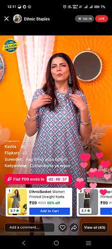 Kurti Deal on Flipkart