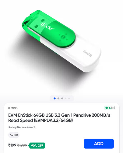 EVM EnStick 64GB Pendrive