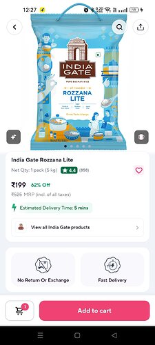 India Gate Rozzana Lite 5kg