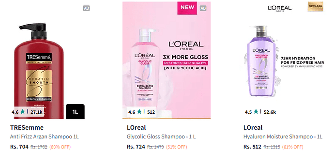 Myntra Shampoo Discount