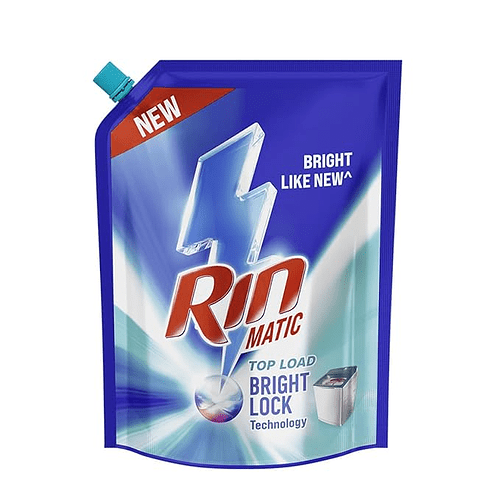 Rin Liquid Detergent 2 Litre Pouch for Top Load Washing Machines