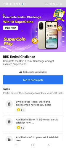 Flipkart Redmi Challenge
