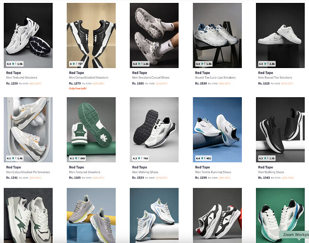 Red Tape Shoes Offer