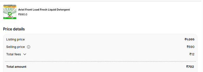 Ariel Front Load Liquid Detergent Deal