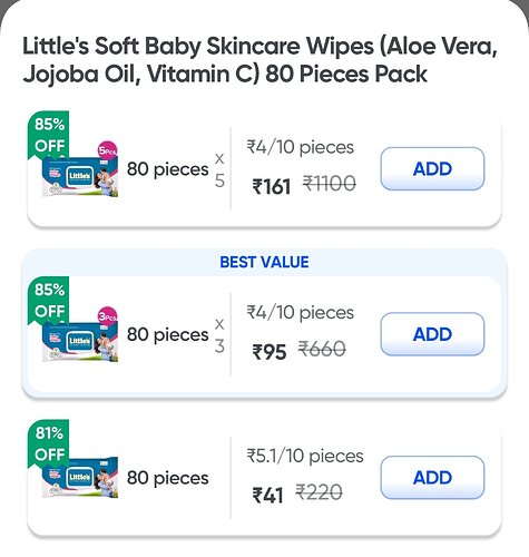 Little's Baby Wipes