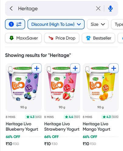 Heritage Yogurt Deal