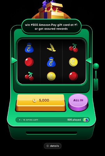 CRED Friday Spin & Win Deal