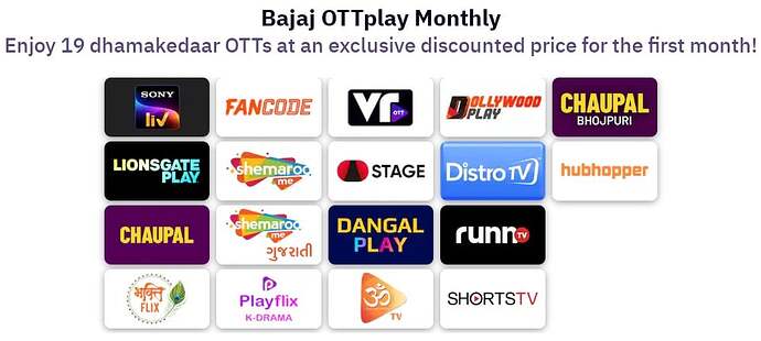 OTTplay Subscription Offer