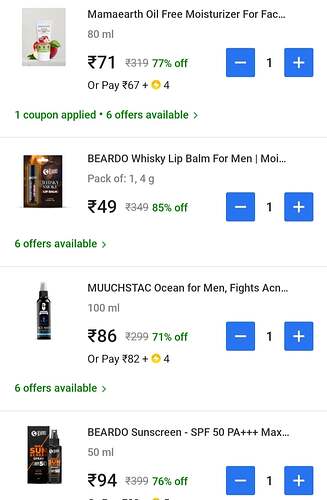 Beardo Products on Flipkart