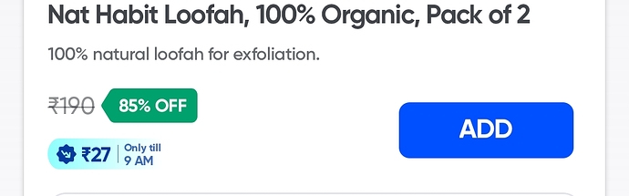 Nat Habit Organic Loofah