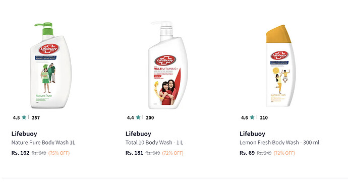 Lifebuoy Body Wash Offer