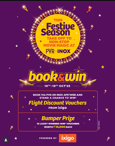 IXIGO Gift Voucher Win