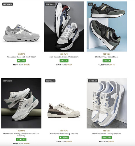 Red Tape Men's Sneakers